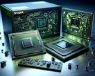 A generic image portraying Nvidia chips (Image source: AI generated image)