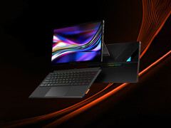 The Super X will start at $1,899 on Kickstarter. Pictured: a promo image of the convertible gaming tablet. (Image source: OneXPlayer)