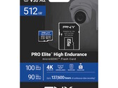 The PNY PRO Elite High Endurance microSD flash cards survive continuous video recording use in body, dash, and security cameras. (Image source: PNY)