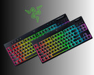 The Razer BlackWidow V4 Low-profile HyperSpeed keyboards are shown (Image source: Razer PR)