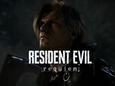 Resident Evil Requiem banner with Leon (Image source: screenshot, Resident Evil YouTube with edits)