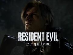 Resident Evil Requiem banner with Leon (Image source: screenshot, Resident Evil YouTube with edits)