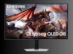 Samsung 32-inch Odyssey G8 OLED gaming monitor (Image source: Samsung Electronics)