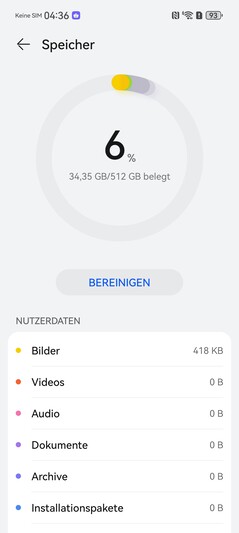 Huawei Pura 80 Ultra: Storage
