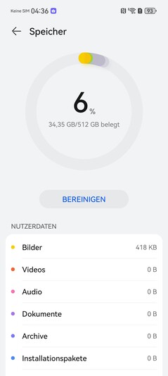 Huawei Pura 80 Ultra: Storage
