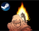 Shinobi: Art of Vengeance lets players control a shinobi who can use melee weapons, shuriken, and ninjutsu abilities. Pictured - a snapshot from the game trailer withe Steam logo on top. (Image source: Sega on YouTube)