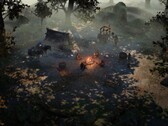 An image showing a camp and mercenaries in Wartales.