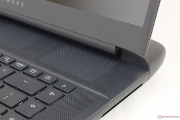 The "Zero Hinges" design blends in more with the rest of the laptop and feel stiffer than the previous design