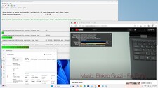 Maximum latency when opening multiple browser tabs and playing 4K video material