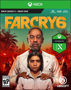 Far Cry 6 Xbox cover art with the Optimzed for Series X logo.  (Image Source: Tom Warren on Twitter)