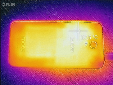 Heat-map back side