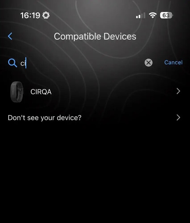 This is apparently how the Garmin CIRQA was showcased