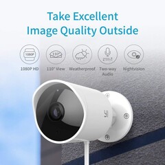 The YI outdoor camera. (Source: YI)