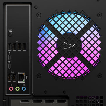 HP Omen Max 45L rear