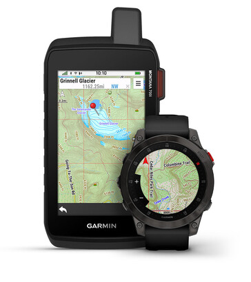 You can view TOPO maps using Garmin Outdoor Maps+. (Image source: Garmin)