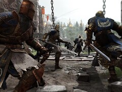 Image from the game For Honor showing knights. (Image source: Steam)