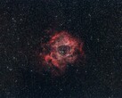 A photo of the Rosette nebula