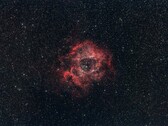 A photo of the Rosette nebula