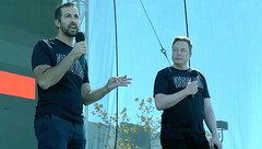 Drew Baglino at the 4680 battery unveiling (image: Tesla/YT)