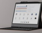 The Boox Note Air5 C has a color display and an optional keyboard accessory. (Image source: Boox)