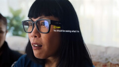 The new AR/VR glasses prototype can do real-time translation (image: Google)