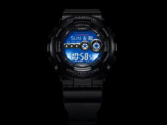 The Casio G-Shock GD100-1B (pictured) comes with an LED backlight. (Image source: Casio)