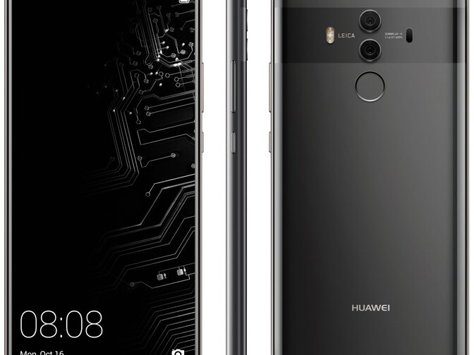 More Huawei Mate 10 Pro images leak ahead of official reveal