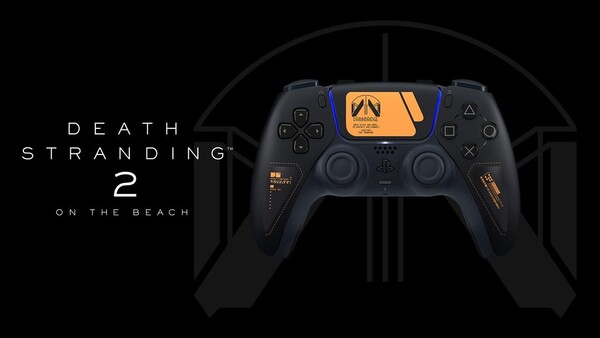 The DualSense wireless controller Death Stranding 2 limited edition will be sold in the EU, US, UK, and Japan. (Image source: PlayStation)