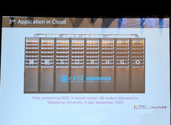 Alibaba's 3,072-core RISC-V based cloud server (Image Source: Agam Shah)