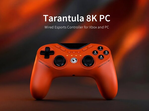 The GameSir Tarantula 8K PC doesn't have a vibration motor.