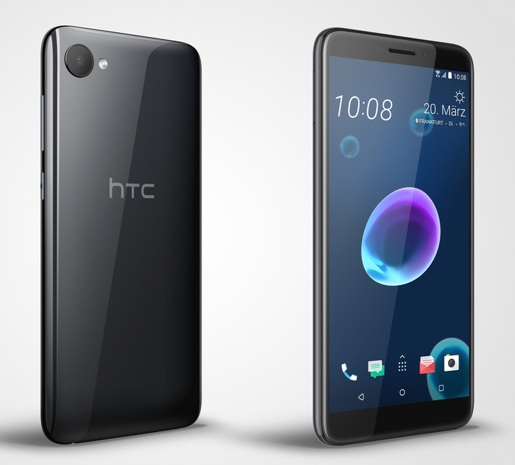 The HTC Desire 12 features a 5.5-inch display.