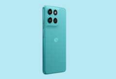 The Moto G57 Power in Pantone Fluidity colorway (Image source: Motorola)