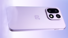 The OnePlus 15 in Mist Purple. (Image source: OnePlus, edited)