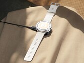The Realme Watch S5 looks unusual thanks to its flat frame.