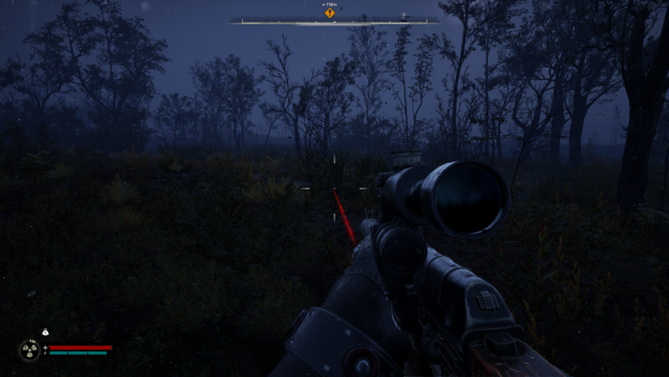 S.T.A.L.K.E.R 2: Heart of Chornobyl doesn't overwhelm you with unnecessary UI elements (image source: Anil Ganti, Notebookcheck)
