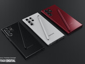 The Samsung Galaxy S22 Ultra could come in three different colors and three different storage configurations (Image: LetsGoDigital)