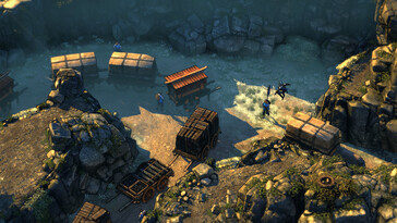 An image showing several characters in Shadow Tactics: Blades of the Shogun.