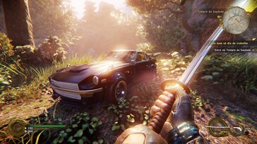 Pictured: A gameplay screenshot from Shadow Warrior 2.