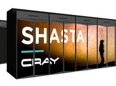 DOE's Perlmutter supercomputer will use Cray's Shasta infrastructure that combines CPU nodes with GPU nodes. (Source: Cray)