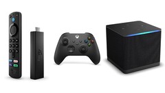 Owners of the Fire TV Stick 4K Max (1st Gen) and Fire TV Cube (3rd Gen) can now install the Xbox app for cloud gaming. (Image source: Amazon and Xbox - edited)