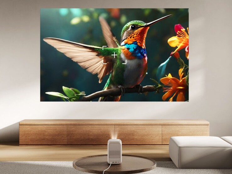 The Xiaomi Redmi Projector 4. (Image source: Xiaomi)