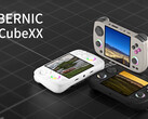 Anbernic's latest gaming handheld will be available in three colour options. (Image source: Anbernic)