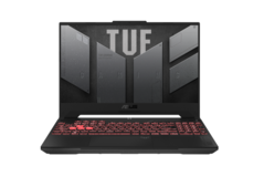 The ASUS TUF A15 gaming laptop is powered by a Ryzen 9 7940HS CPU and an RTX 4070 laptop GPU. (Image source: ASUS)