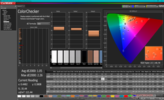 ColorChecker after calibration