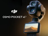 The Osmo Pocket 4P features a 1-inch primary lens and 3 telephoto lenses.