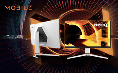 The BenQ MOBIUZ EX321UX appears set for release first in Japan in spring 2024. (Image source: BenQ)