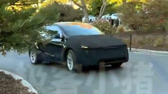 Alleged Model Y Juniper sighting (Image source: BrandonTYC)