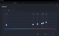 Custom fan curves