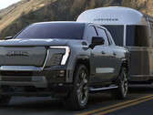 The electric Sierra offers 9,500 lbs towing capacity (image: GMC)