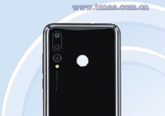 A rear-panel image linked to the Nova 4 on TENAA's website. (Source: TENAA)